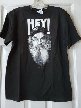 VINTAGE LICENSED DUCK DYNASTY SI ROBERTSON HEY TSHIRT SIZE XL NWT